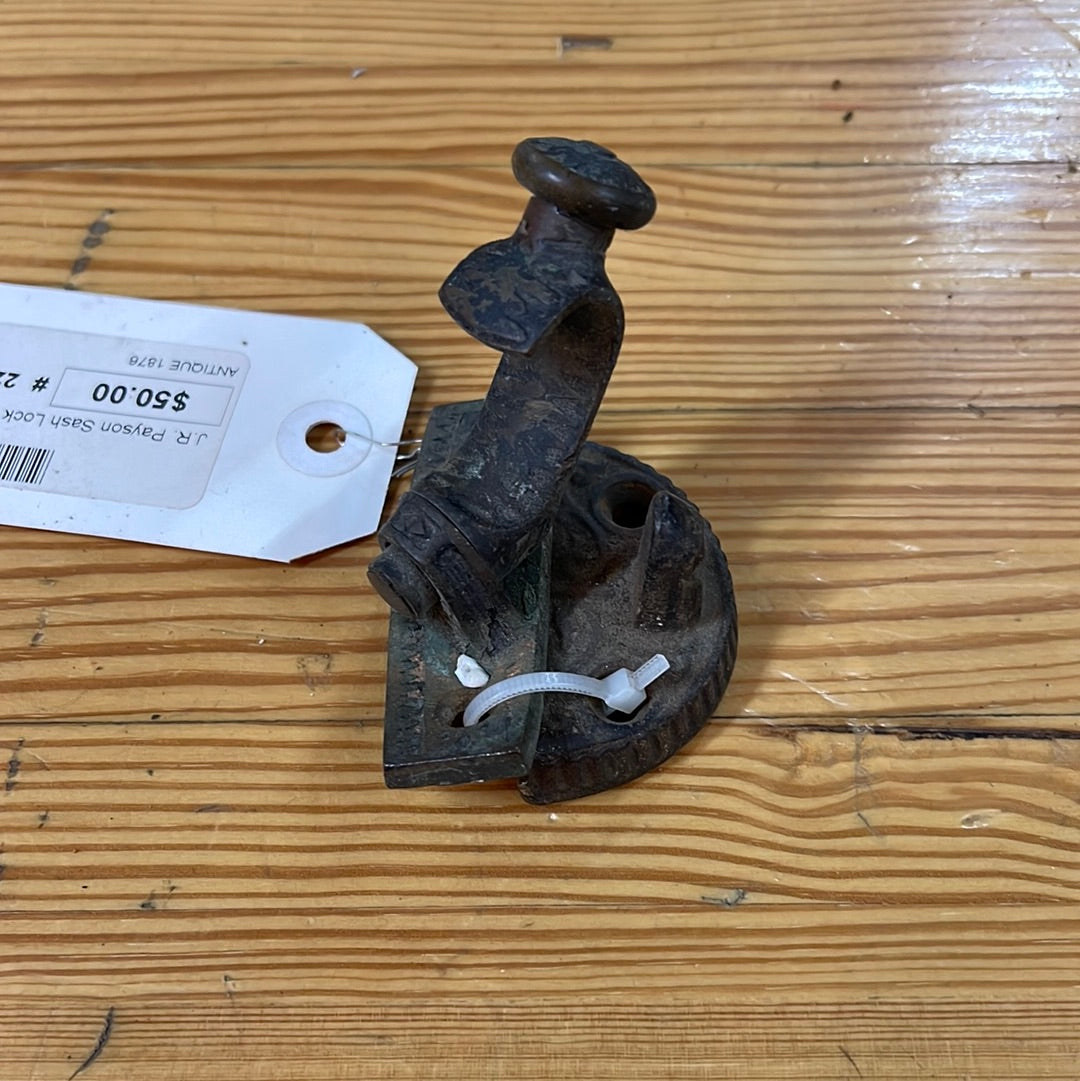 J.R. Payson Sash Lock