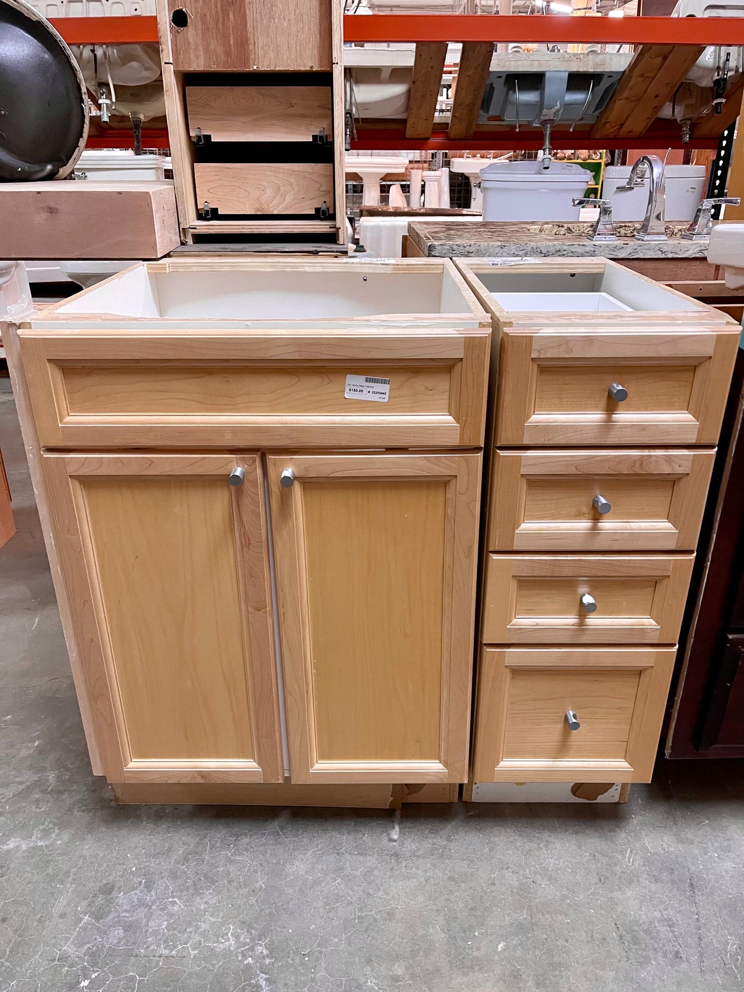 Vanity Base Cabinet Set