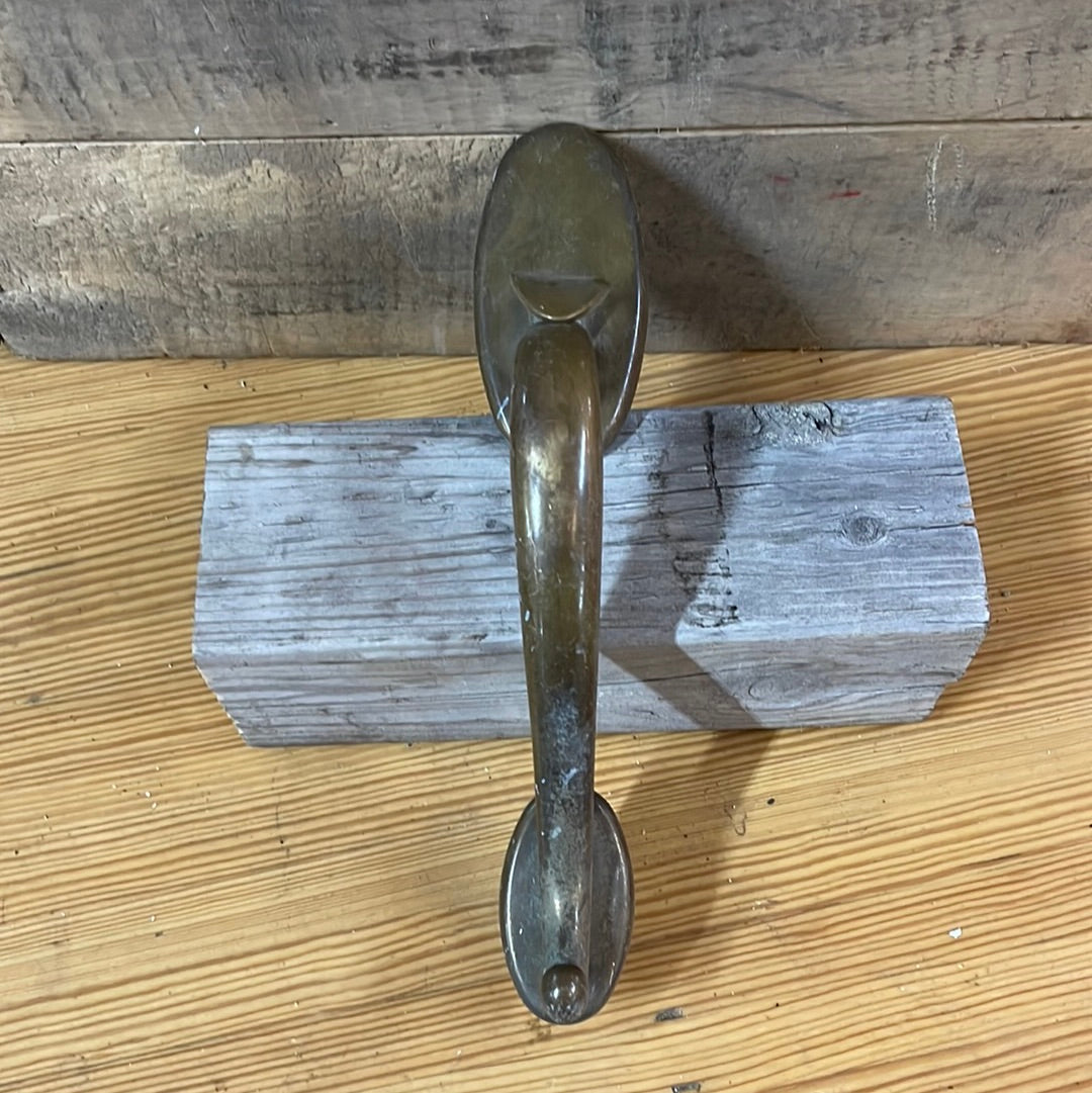 Brass Exterior Handle with Pull