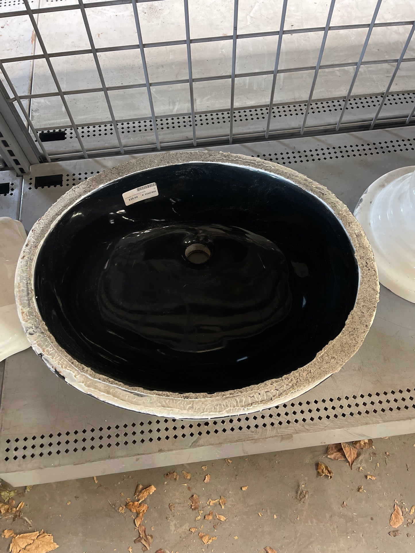 vintage undermount sink