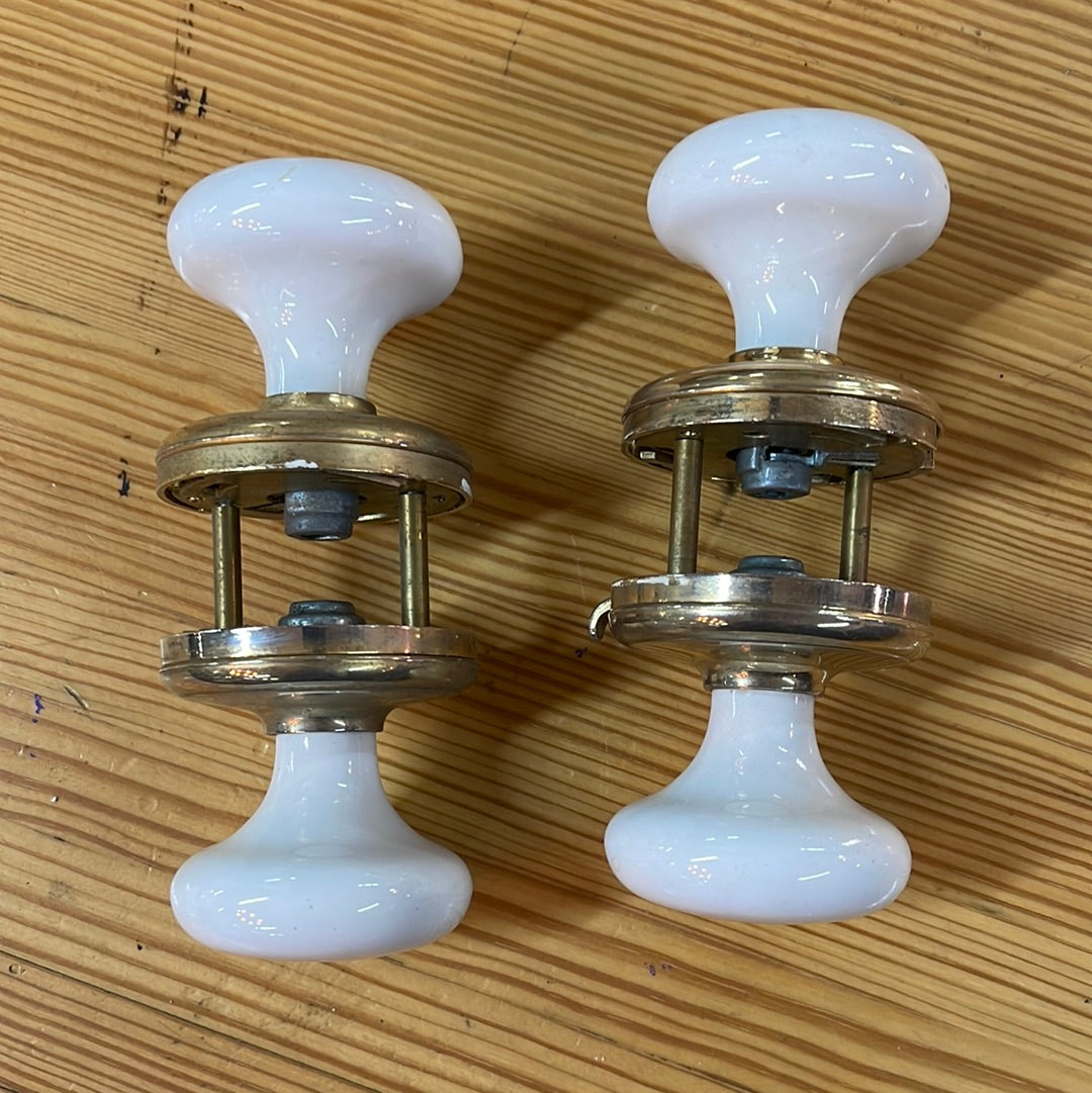 Porcelain Door Knob Set