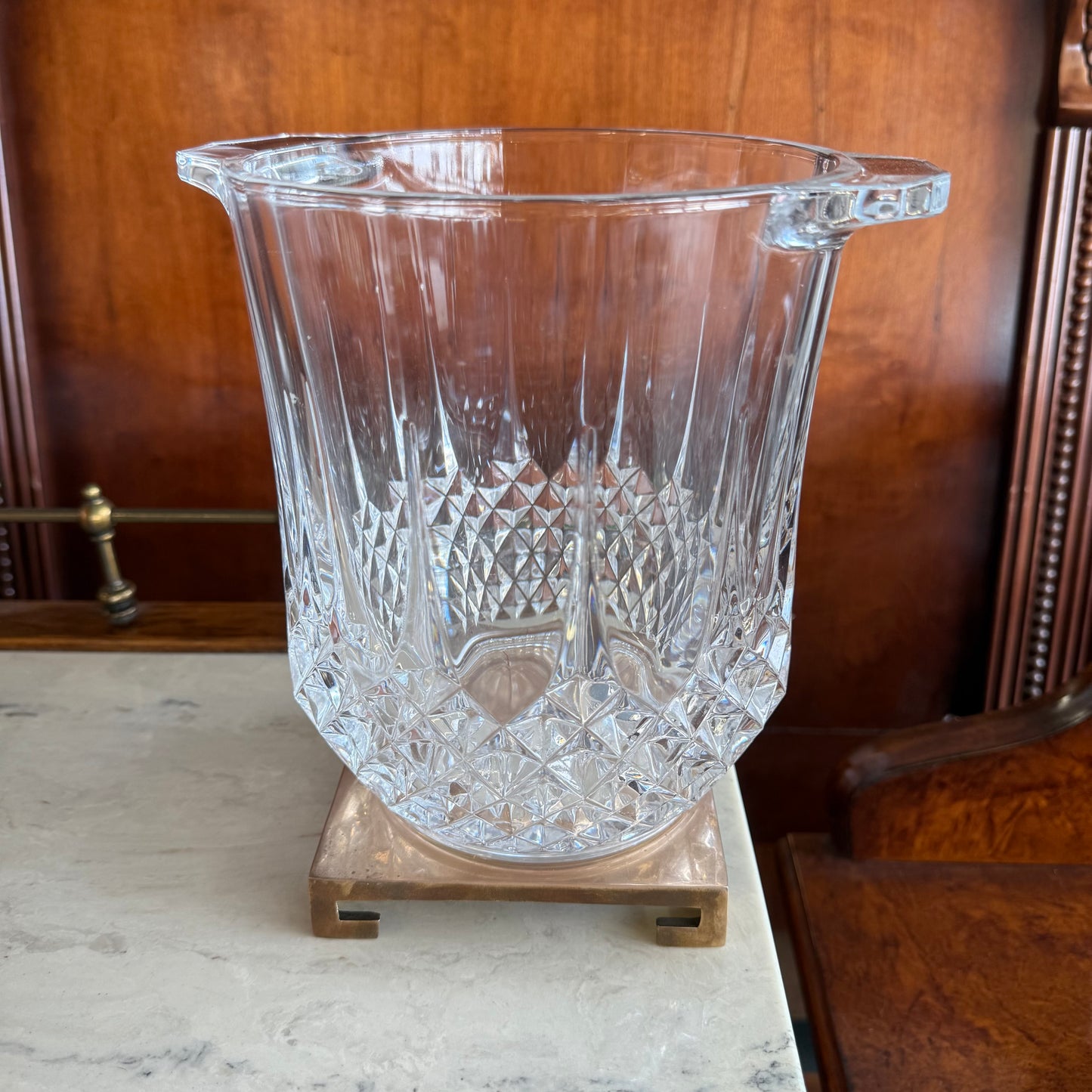 Crystal Champaign Ice Bucket
