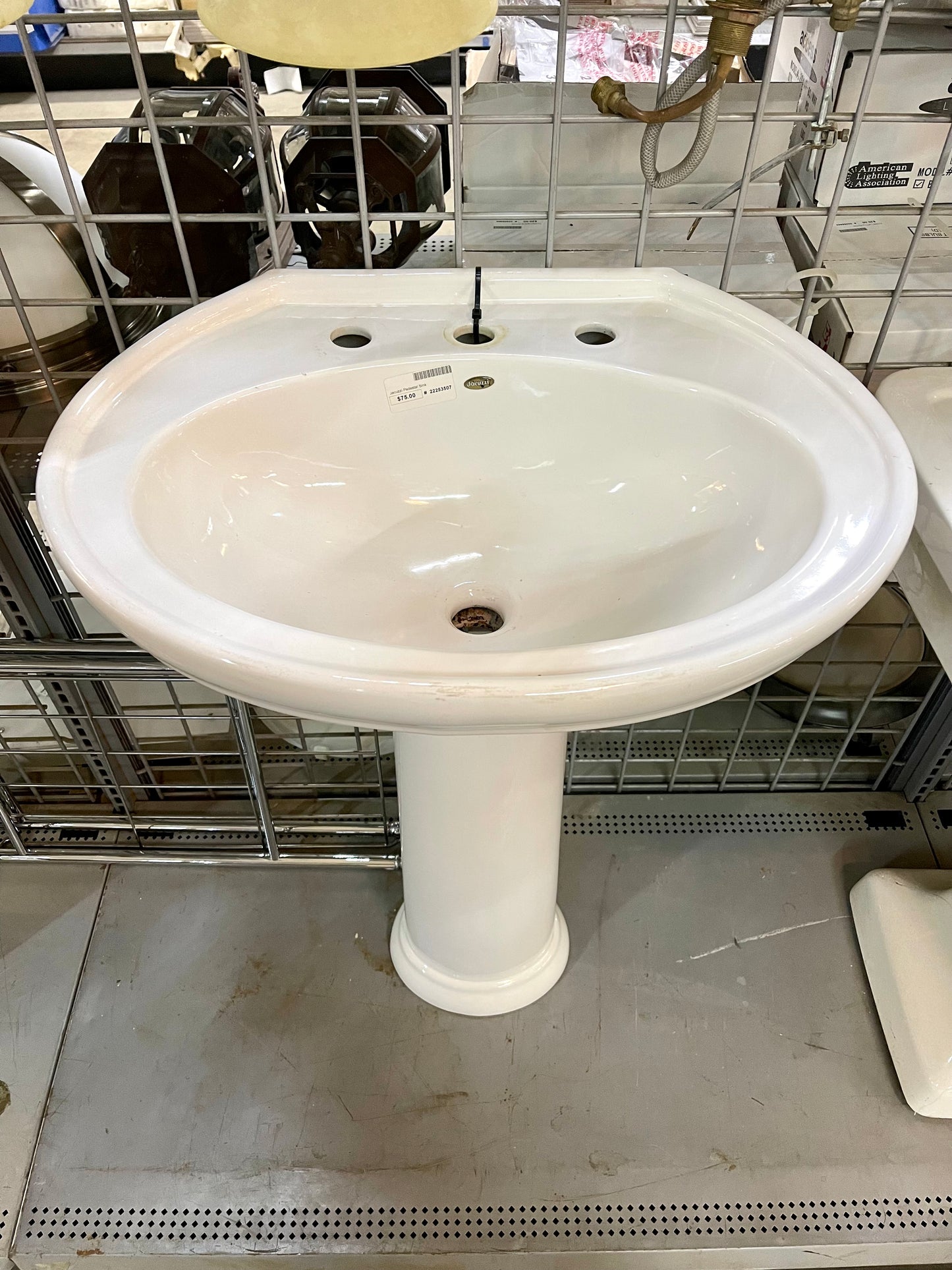 Jacuzzi Pedestal Sink