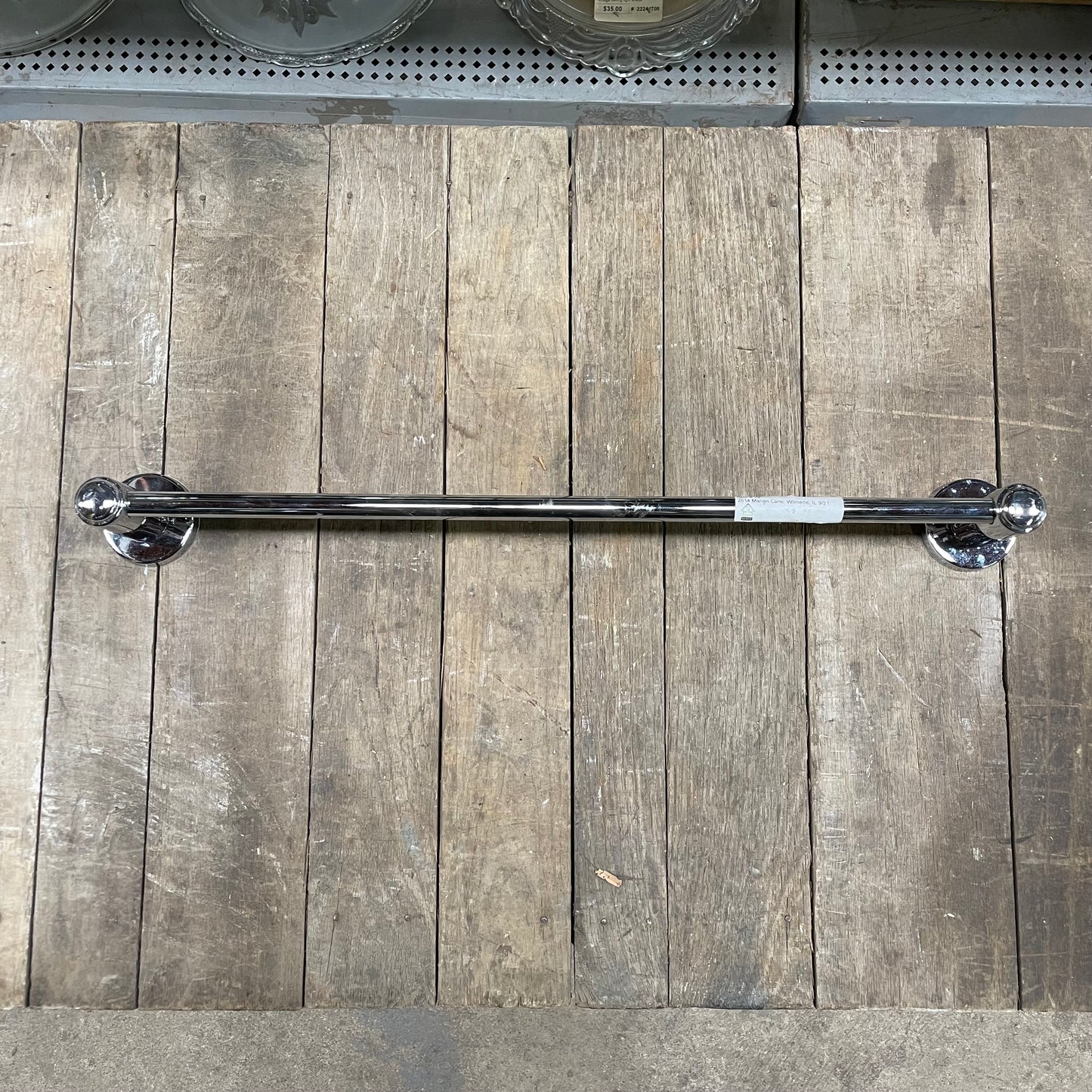 Chrome Towel Bar