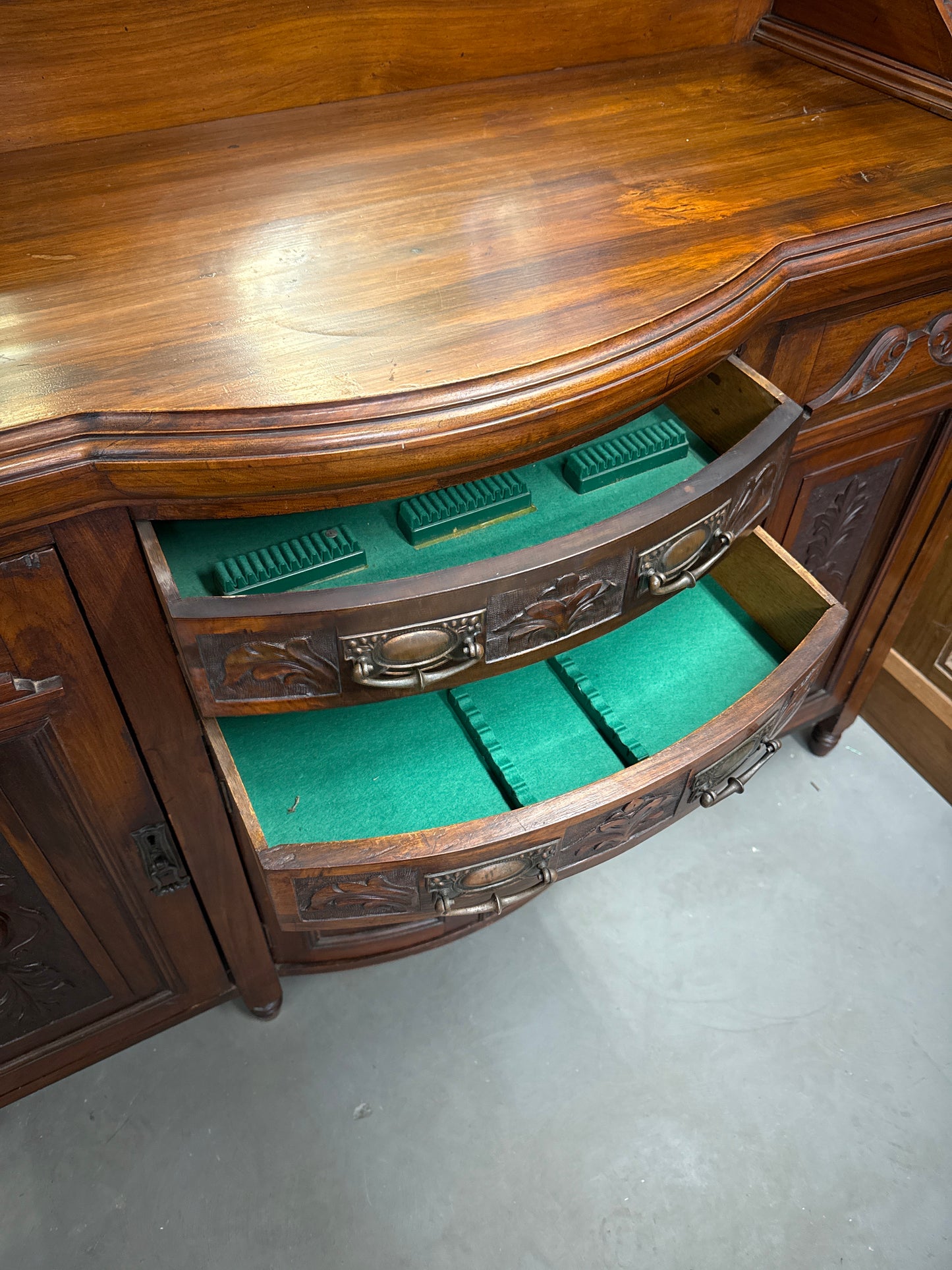 Antique Walnut Sideboard