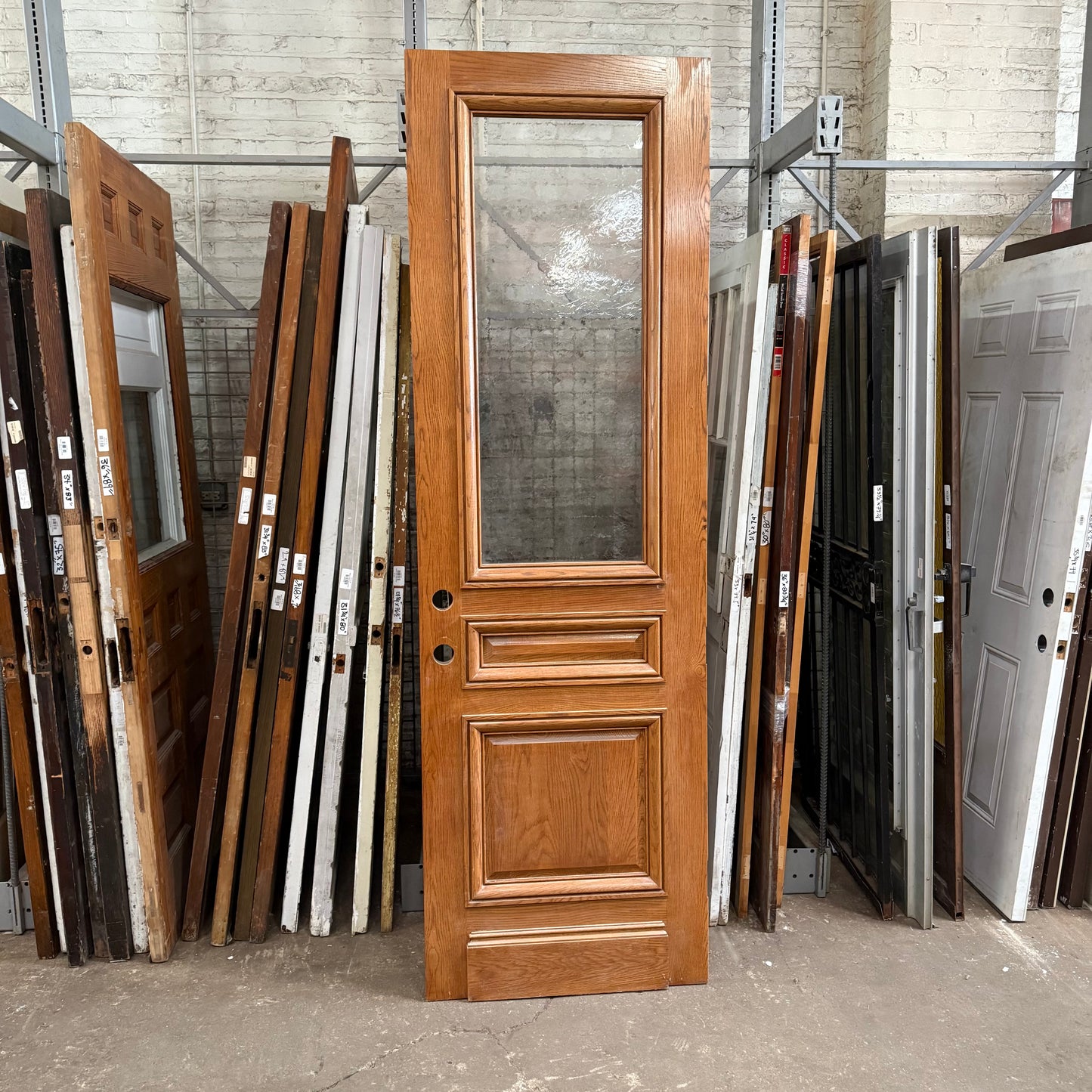 Oak Exterior Door