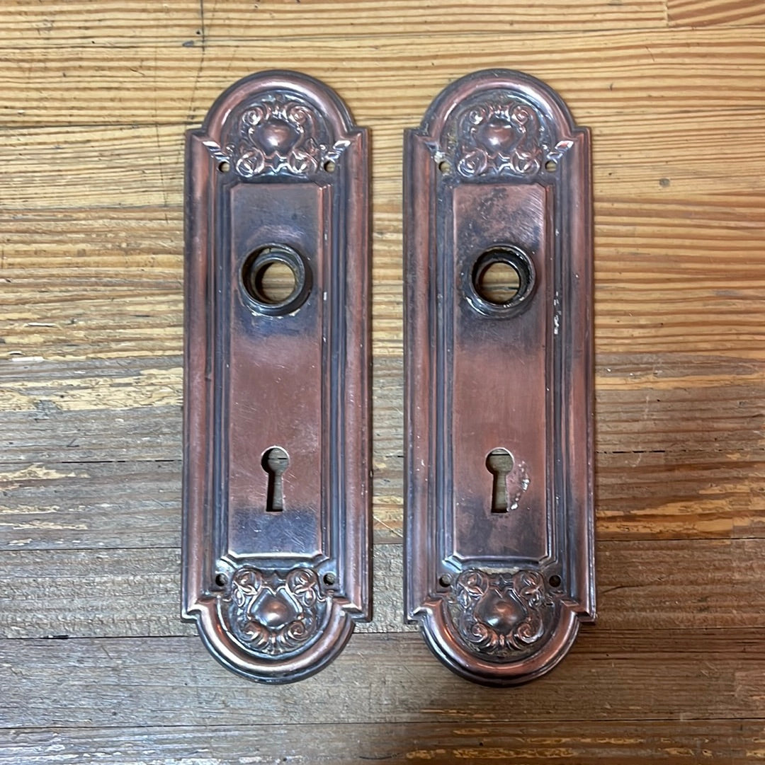 Antique Jappaned Escutcheon