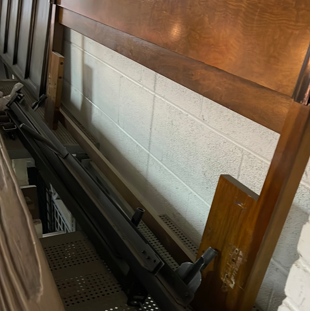 Vintage Bassett Furniture Chinoiserie Bed Frame