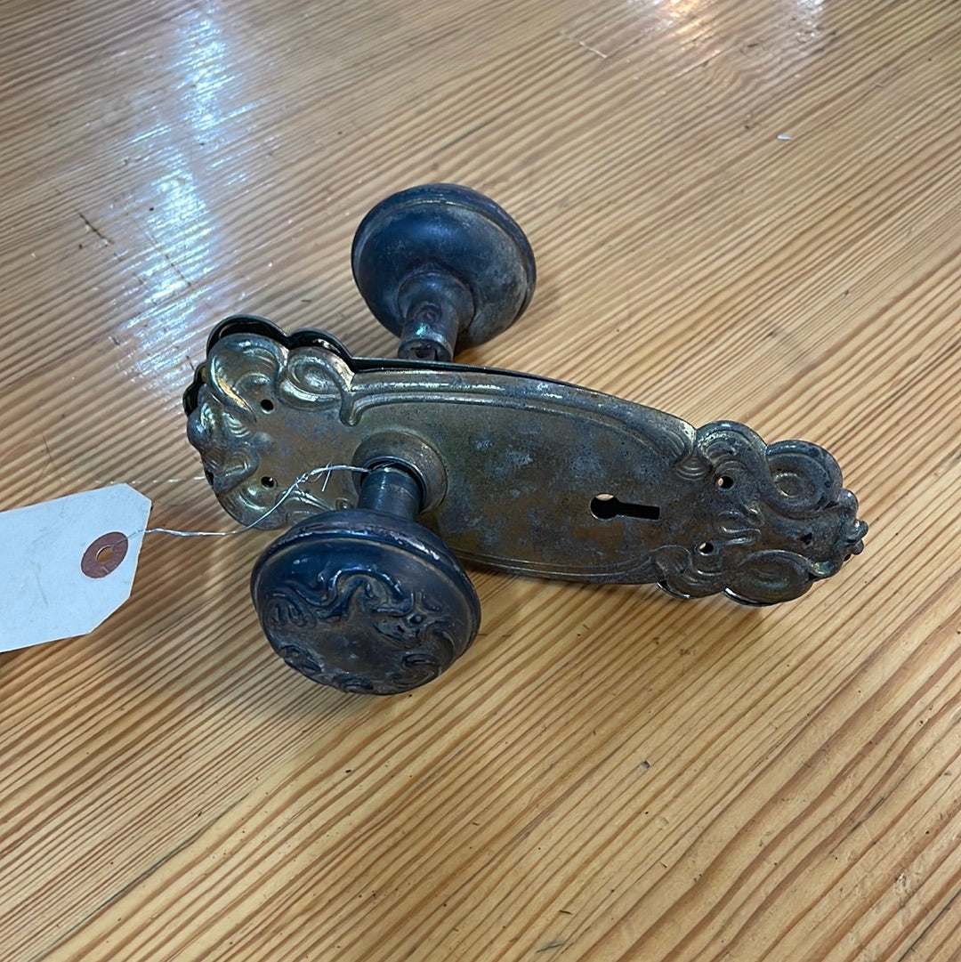 Antique Sargent Door Knob Set