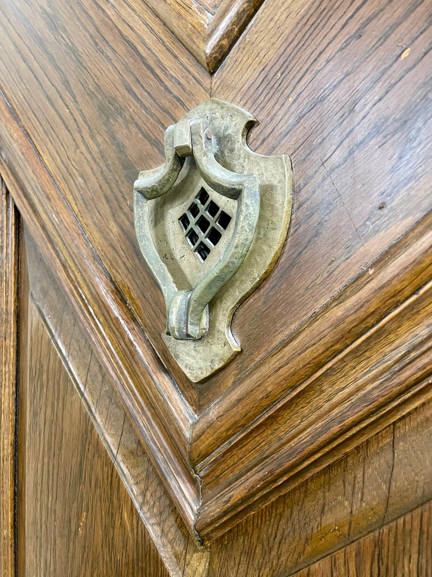 Oak Exterior Door with Hardware