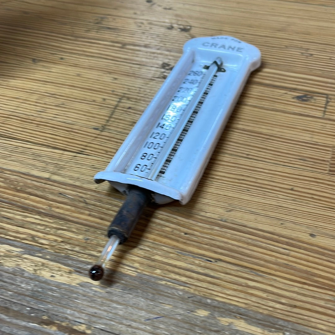 Antique Crane Thermometer