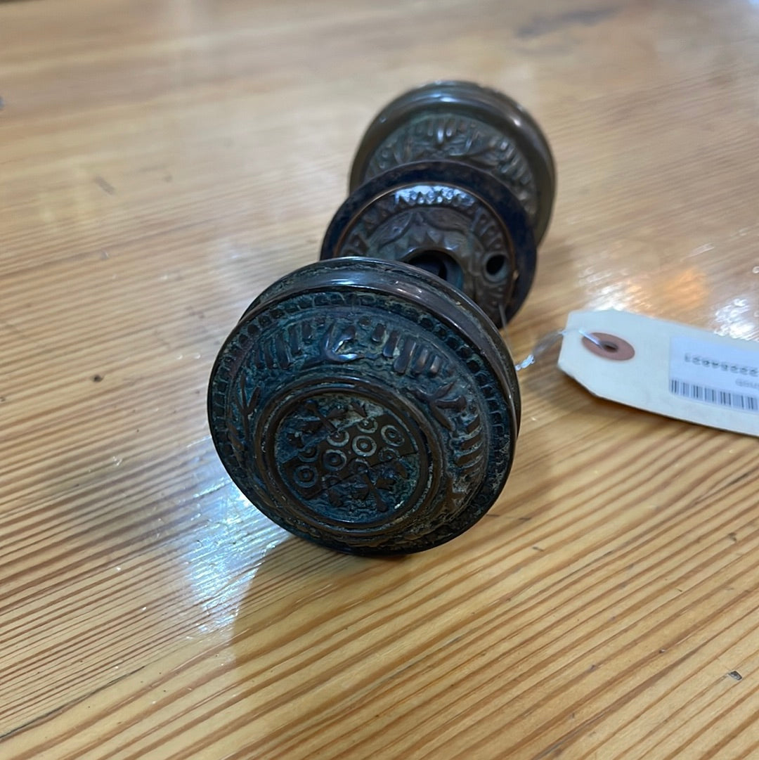 Antique Reading Door Knob Set