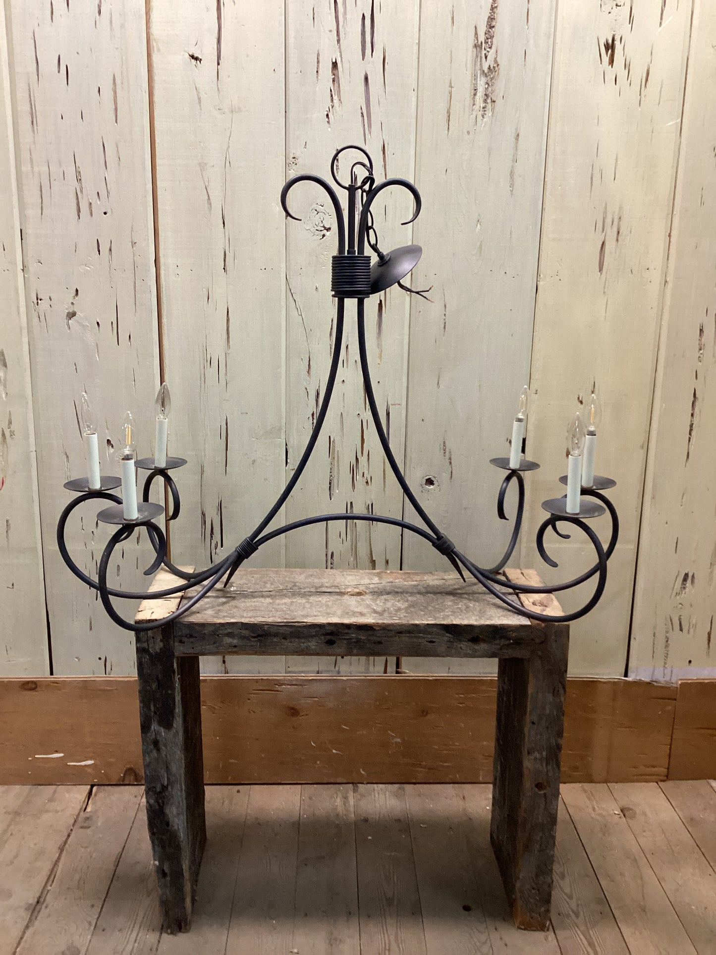 Six Bulb Chandelier