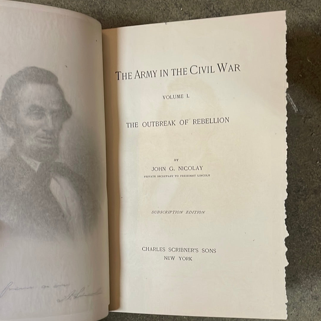 The Army In The Civil War Subscription Edition 16 Book Set