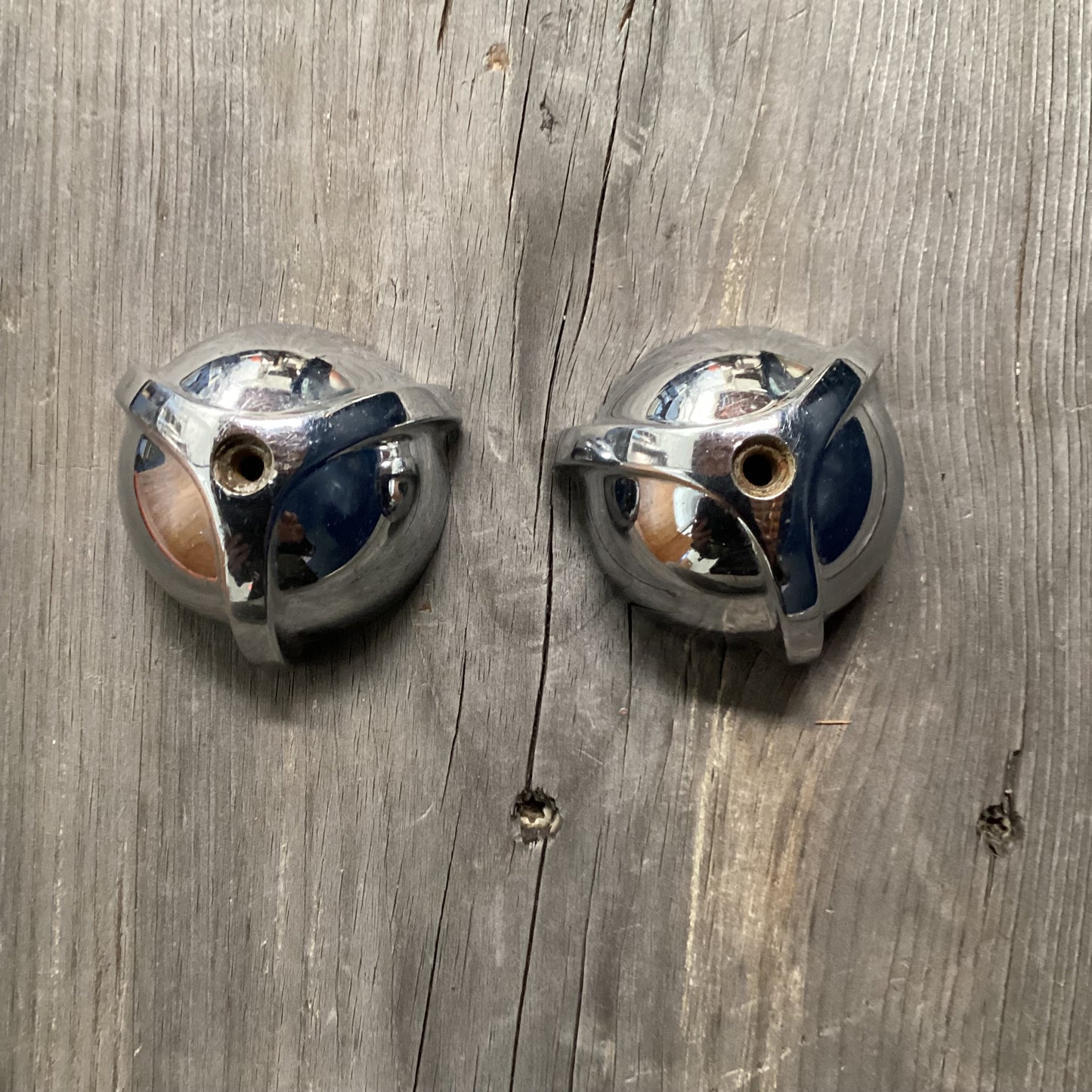 Antique Crane Faucet Handle Set