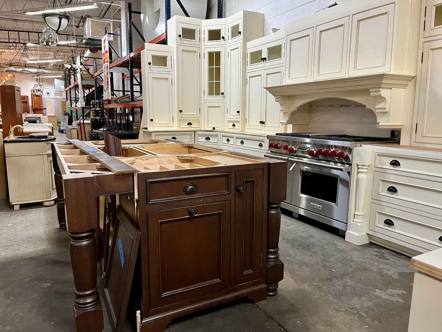 Kitchen Cabinet Set w/ Island