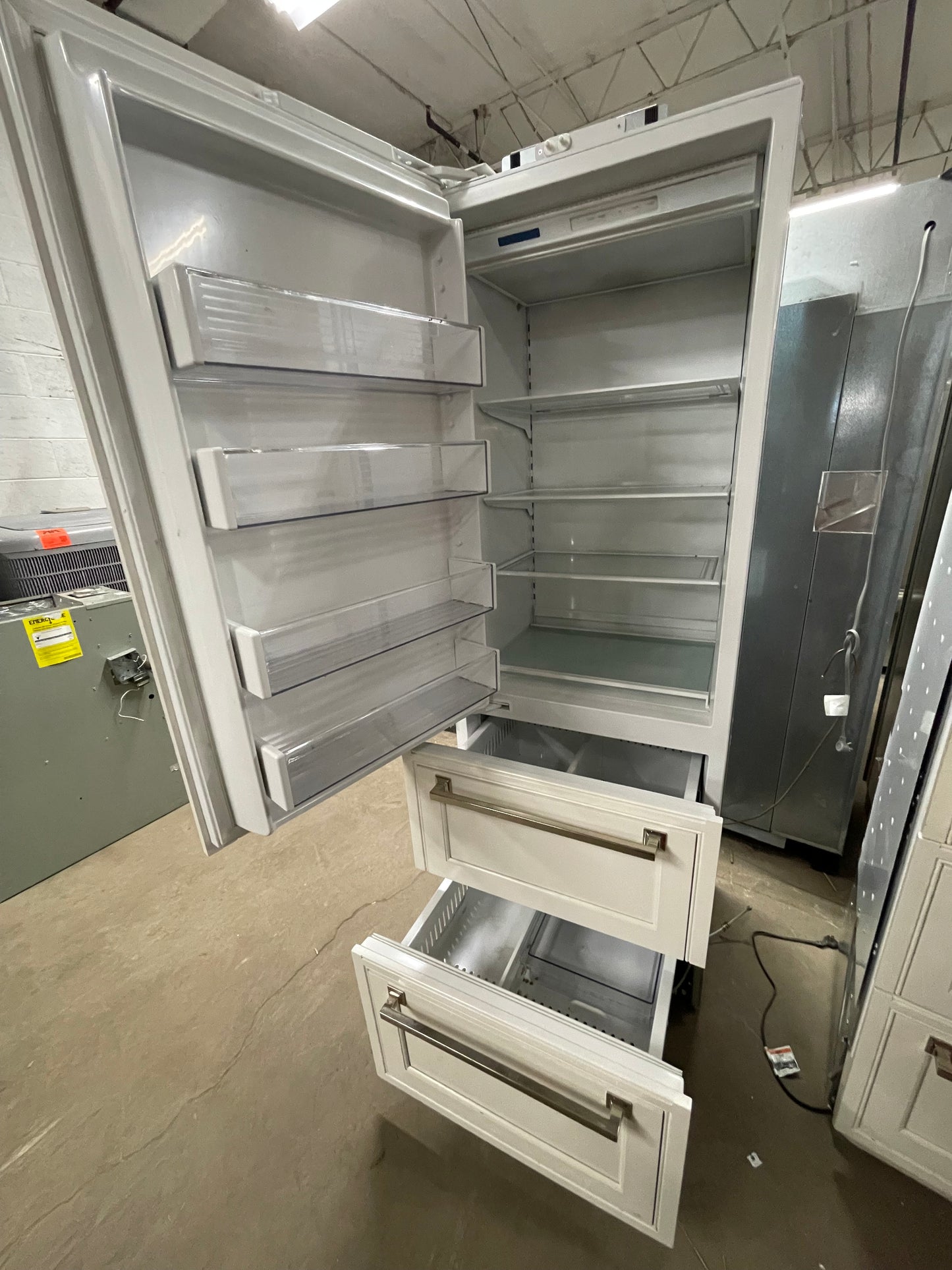 Sub-Zero Freezer With Lower Drawers