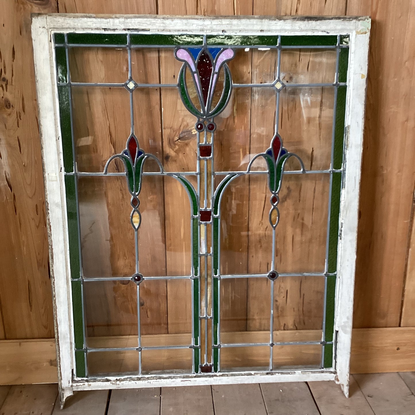 Antique Stained Glass Window