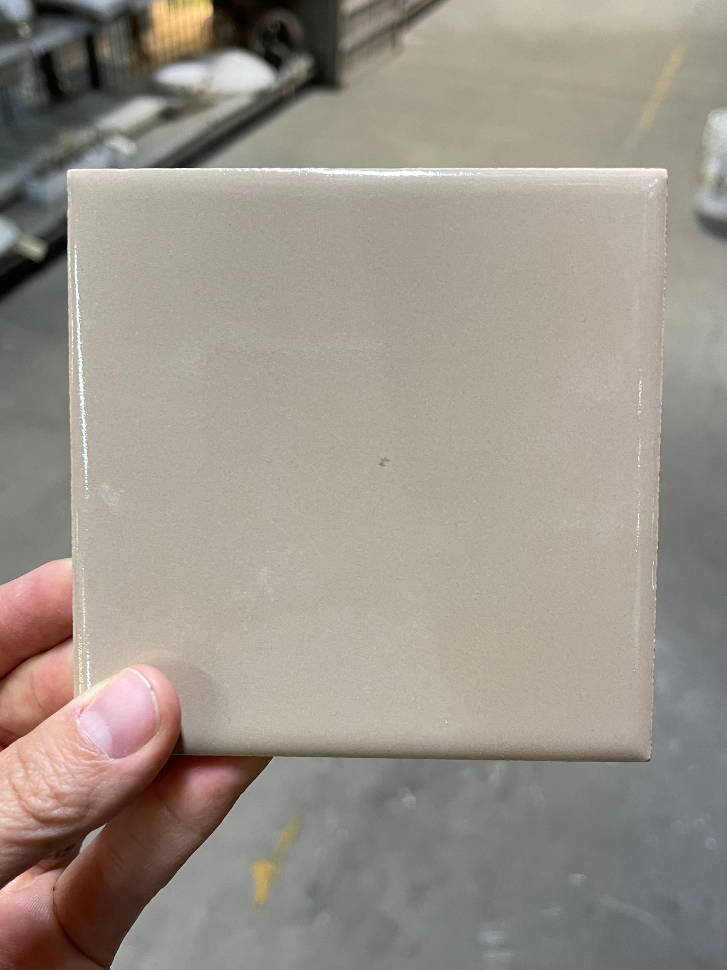 1980s Mexican Sand Tile 4 1/4" x 4 1/4"