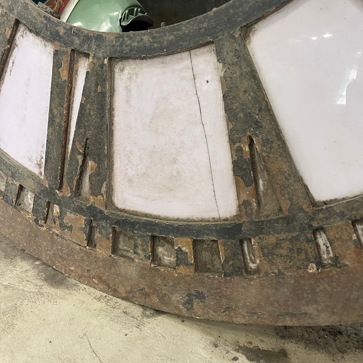Antique Clock Tower Face