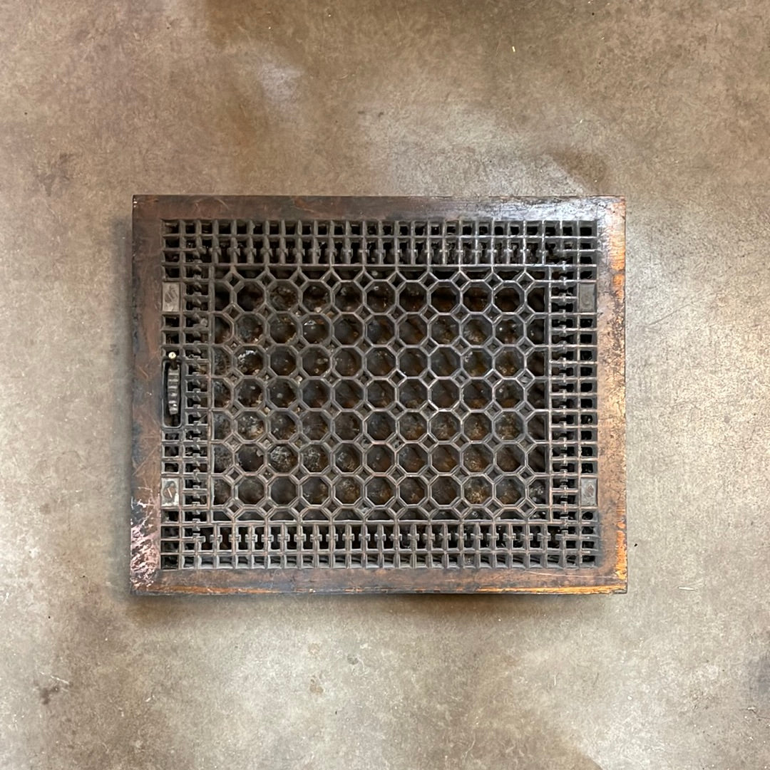 Antique Bronze Vent Grate Large