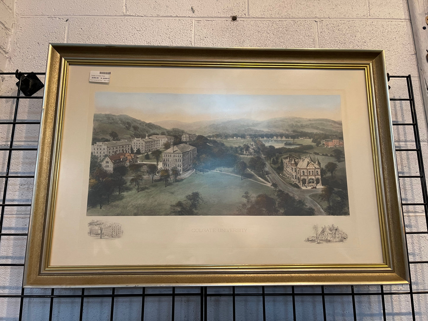Colgage University Lithograph