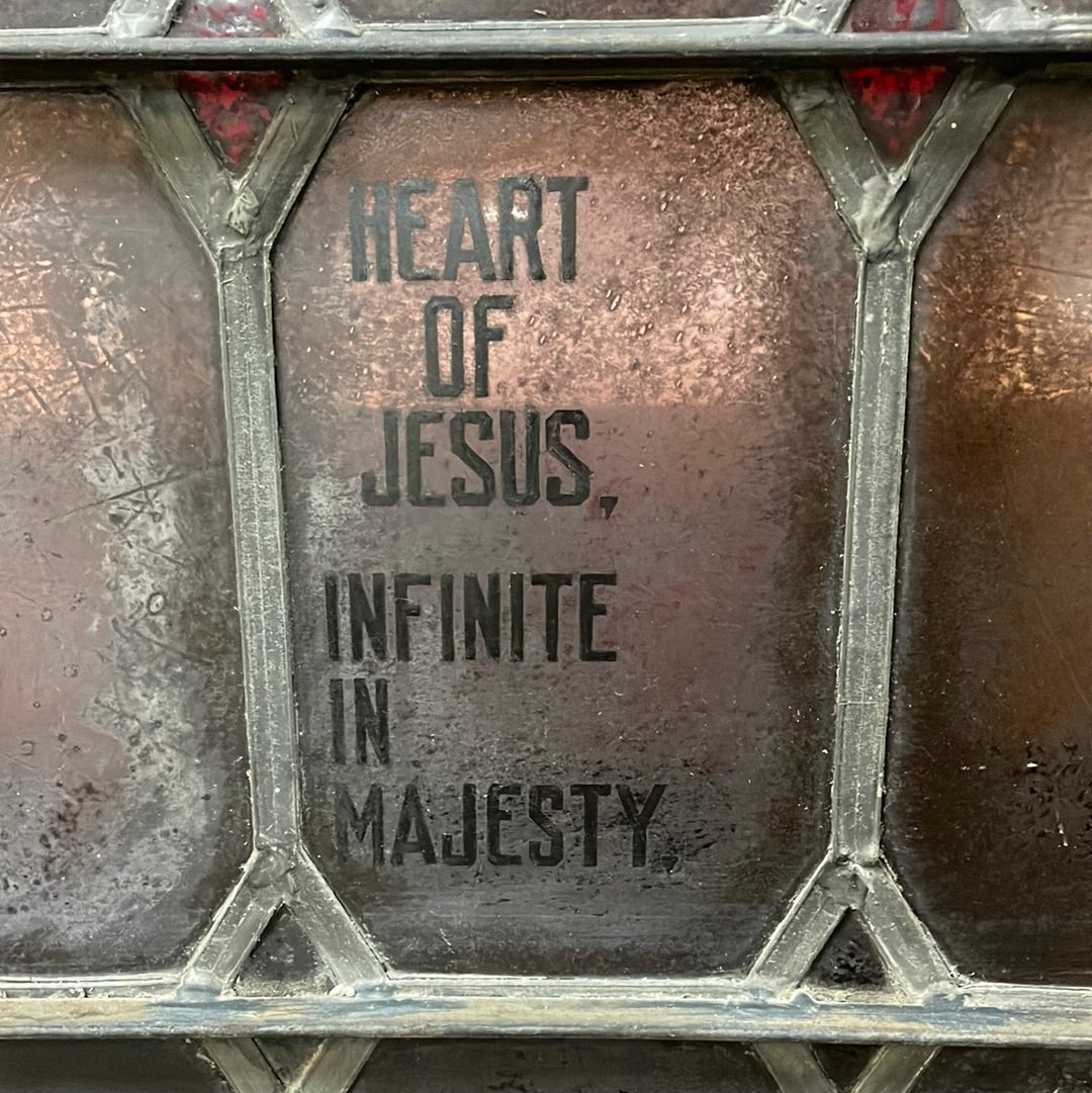 Arched Top Stained Glass Church Window