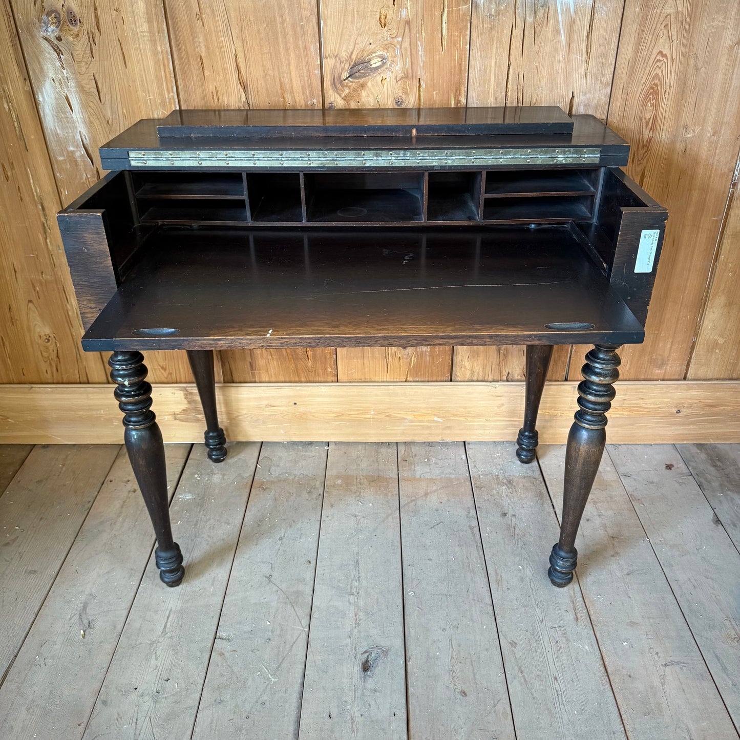 Antique Oak Fold Top Desk