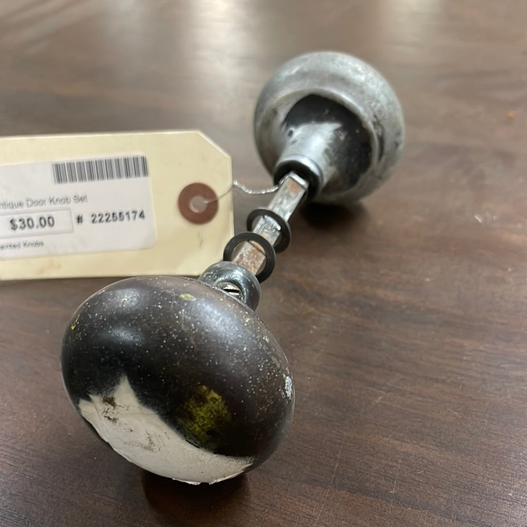 Antique Door Knob Set