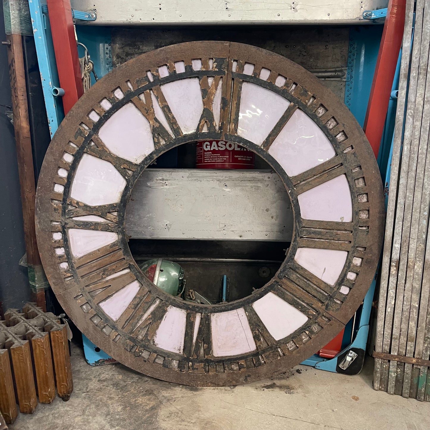Antique Clock Tower Face