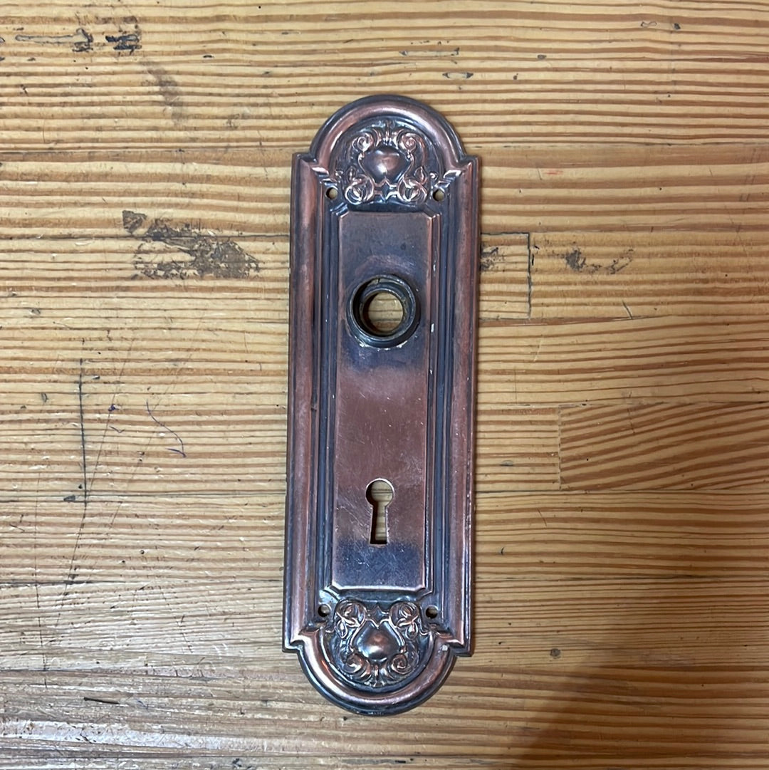 Antique Jappaned Escutcheon