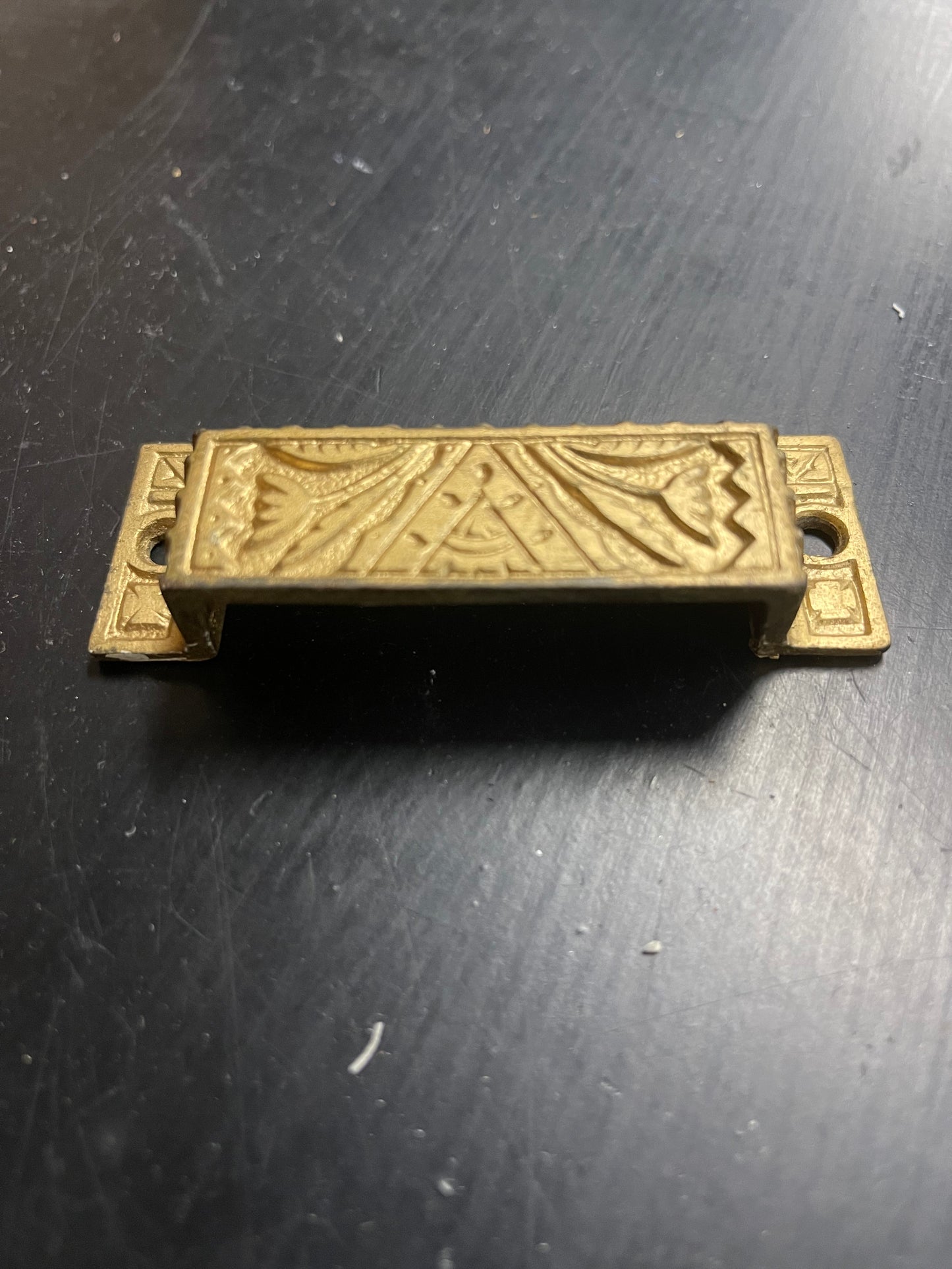 Antique Cast Iron Drawer Pull