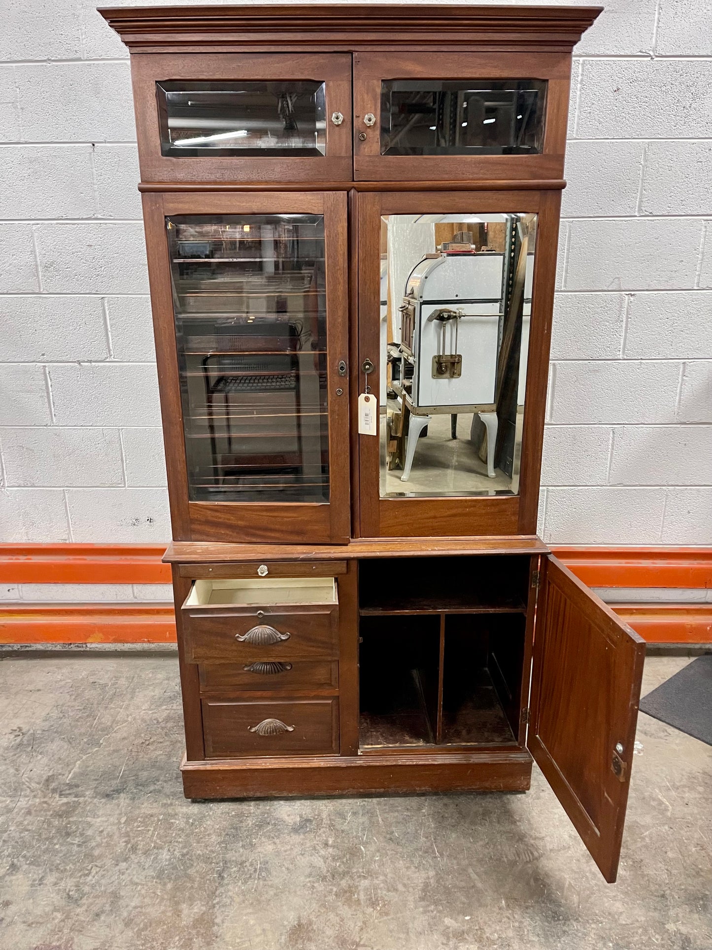 Early 1900s Physicians Medical Cabinet