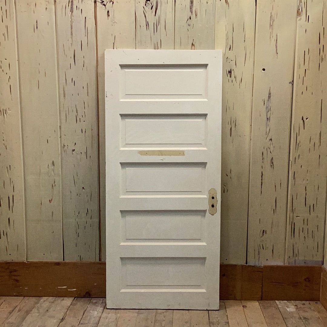 Five Panel Interior Door With Mortise