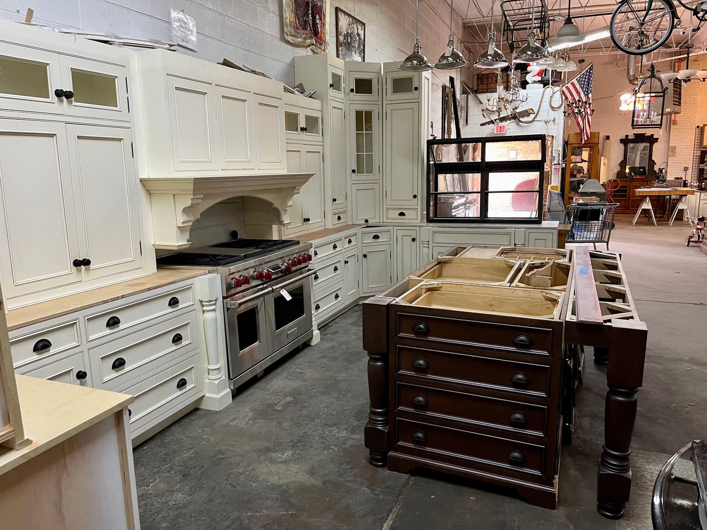 Kitchen Cabinet Set w/ Island