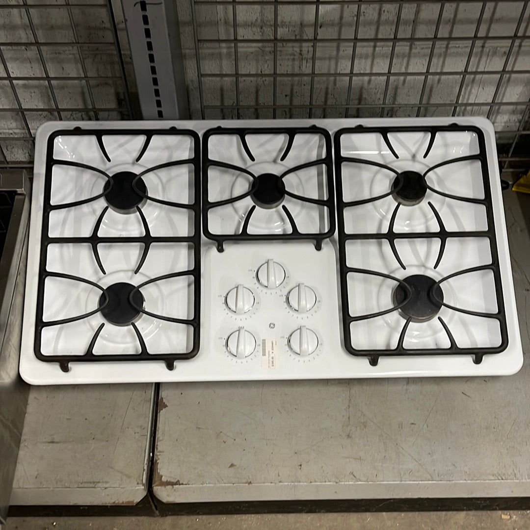 Ge 5 burner glass shop top stove