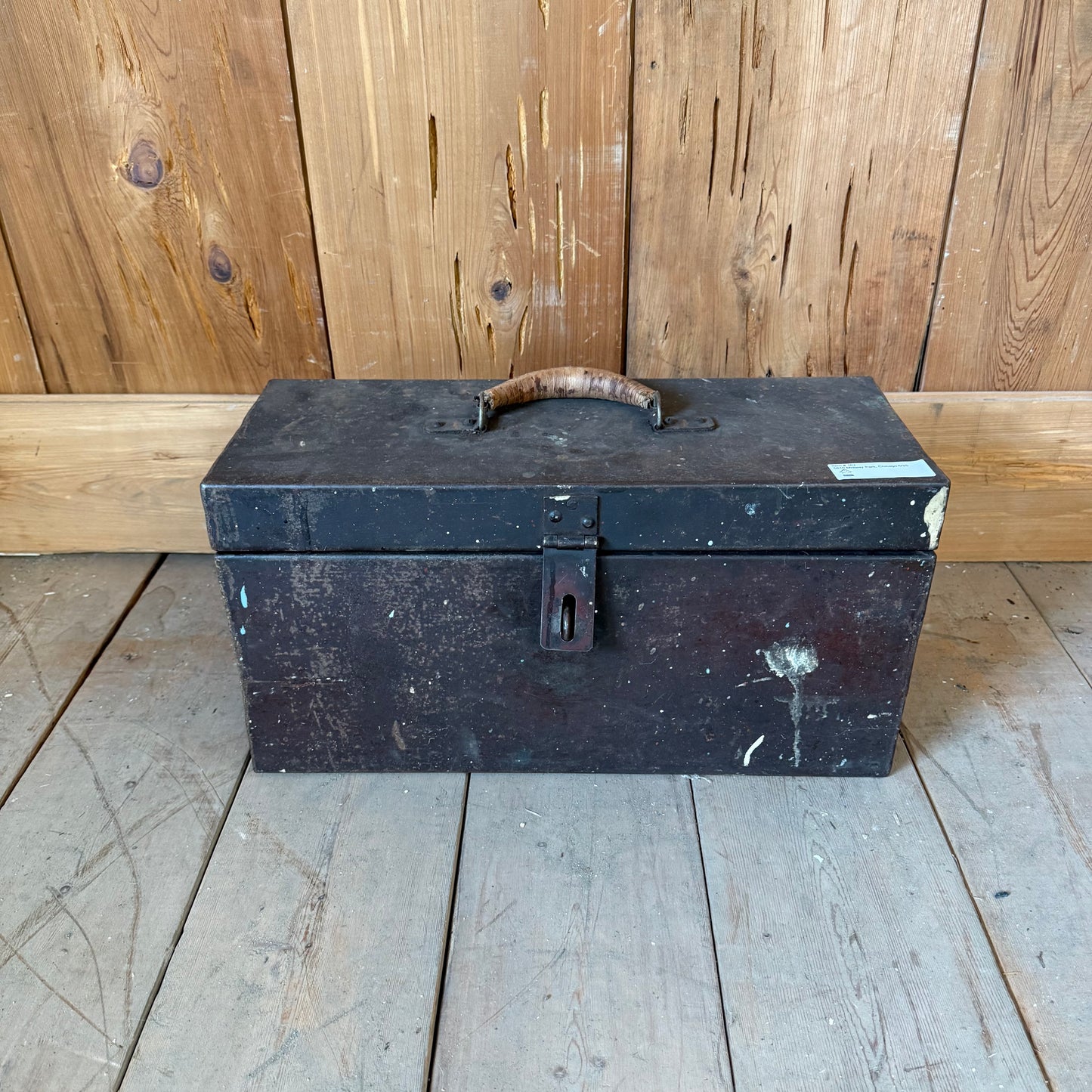 Antique Steel Toolbox