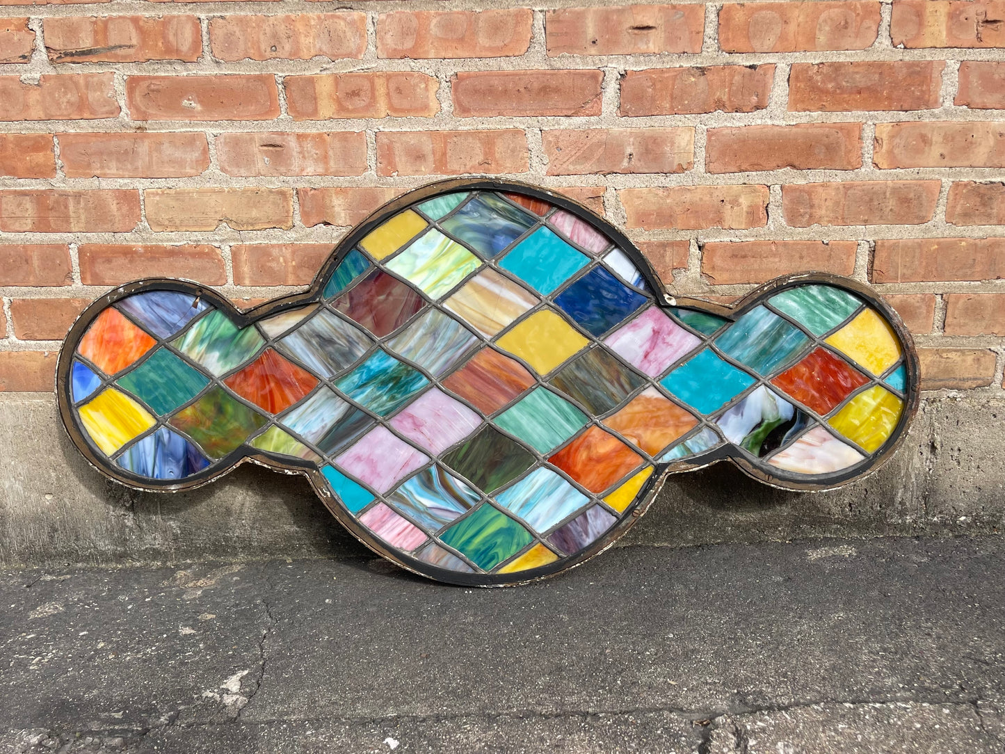 Unique Trefoil Stained Window