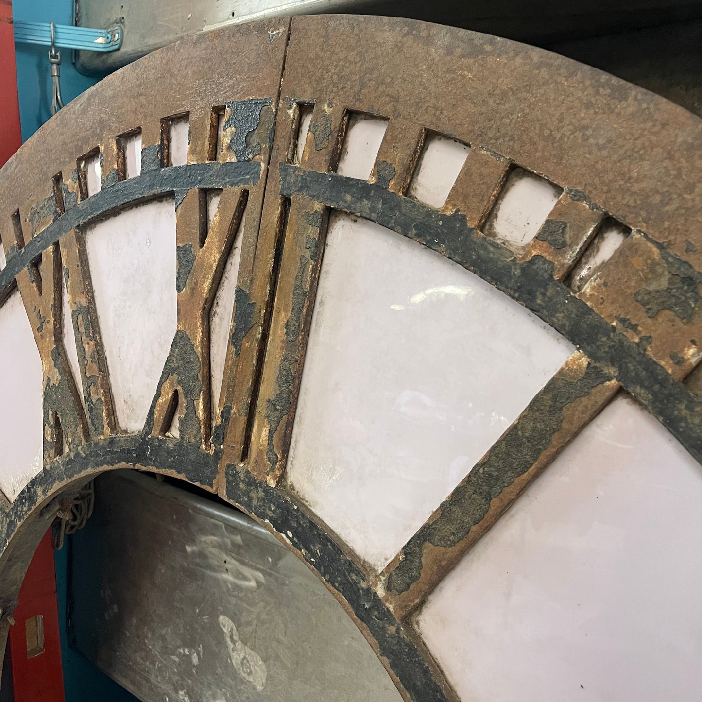 Antique Clock Tower Face