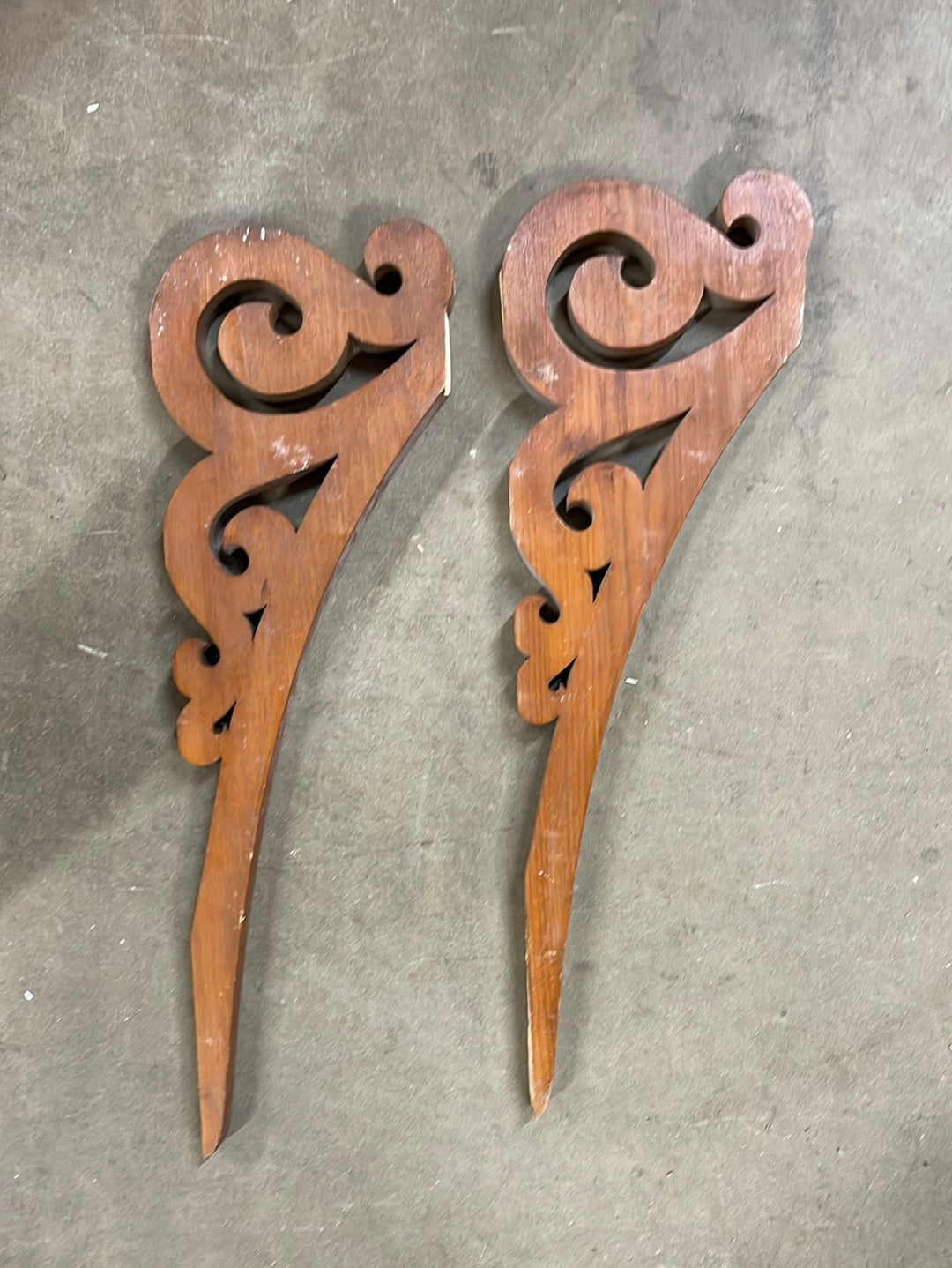 Carved Wood Corbel