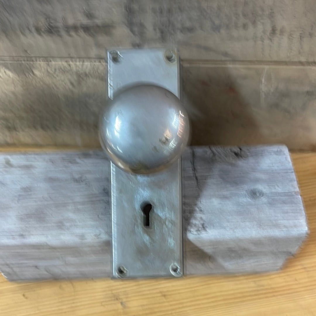 Antique Steel Door Knob Set