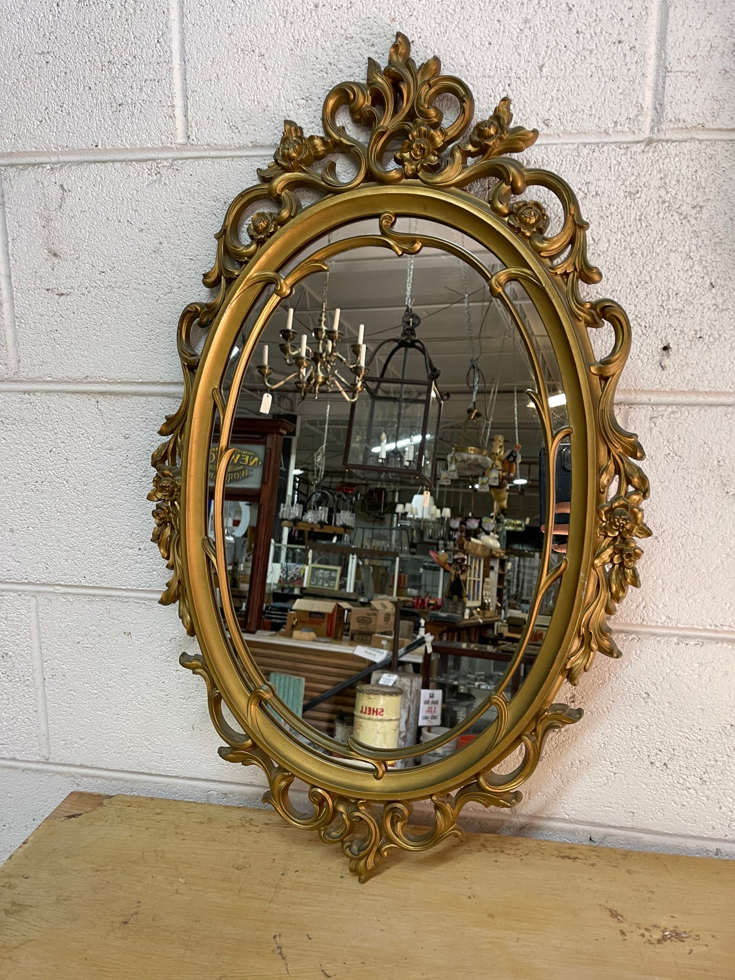 Vintage Syroco Wall Mirror