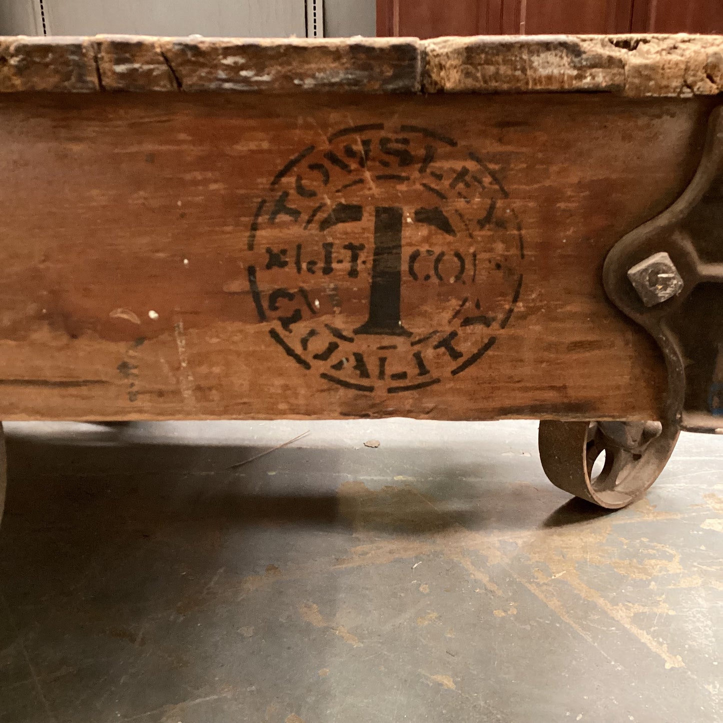 Antique Factory Cart