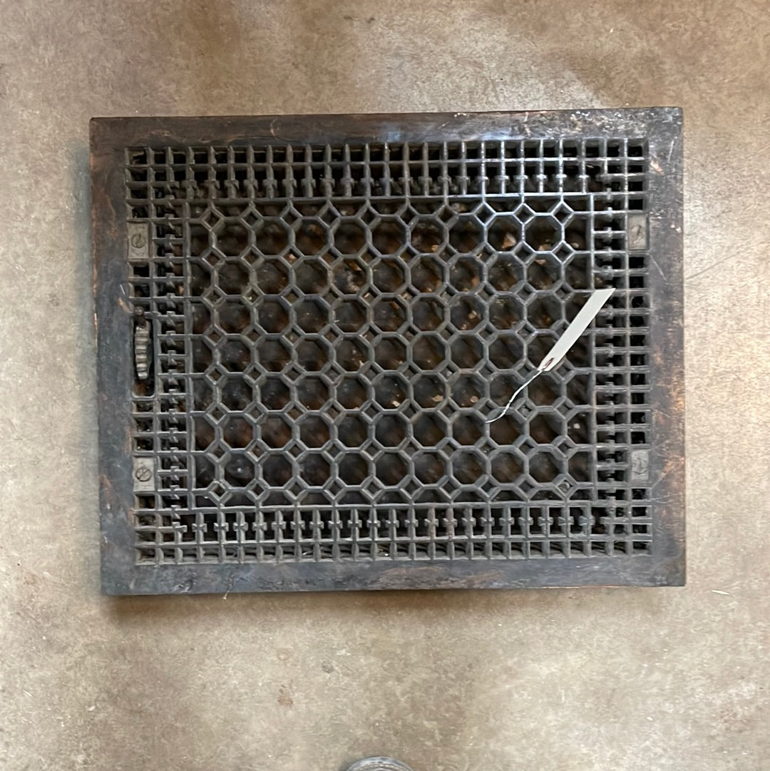 Antique Bronze Vent Grate Large