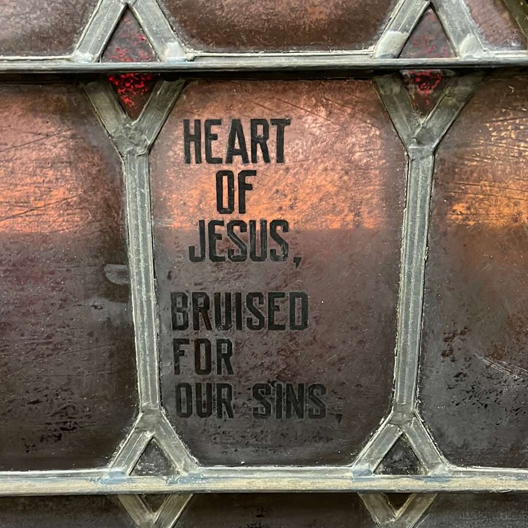 Arched Top Stained Glass Church Window