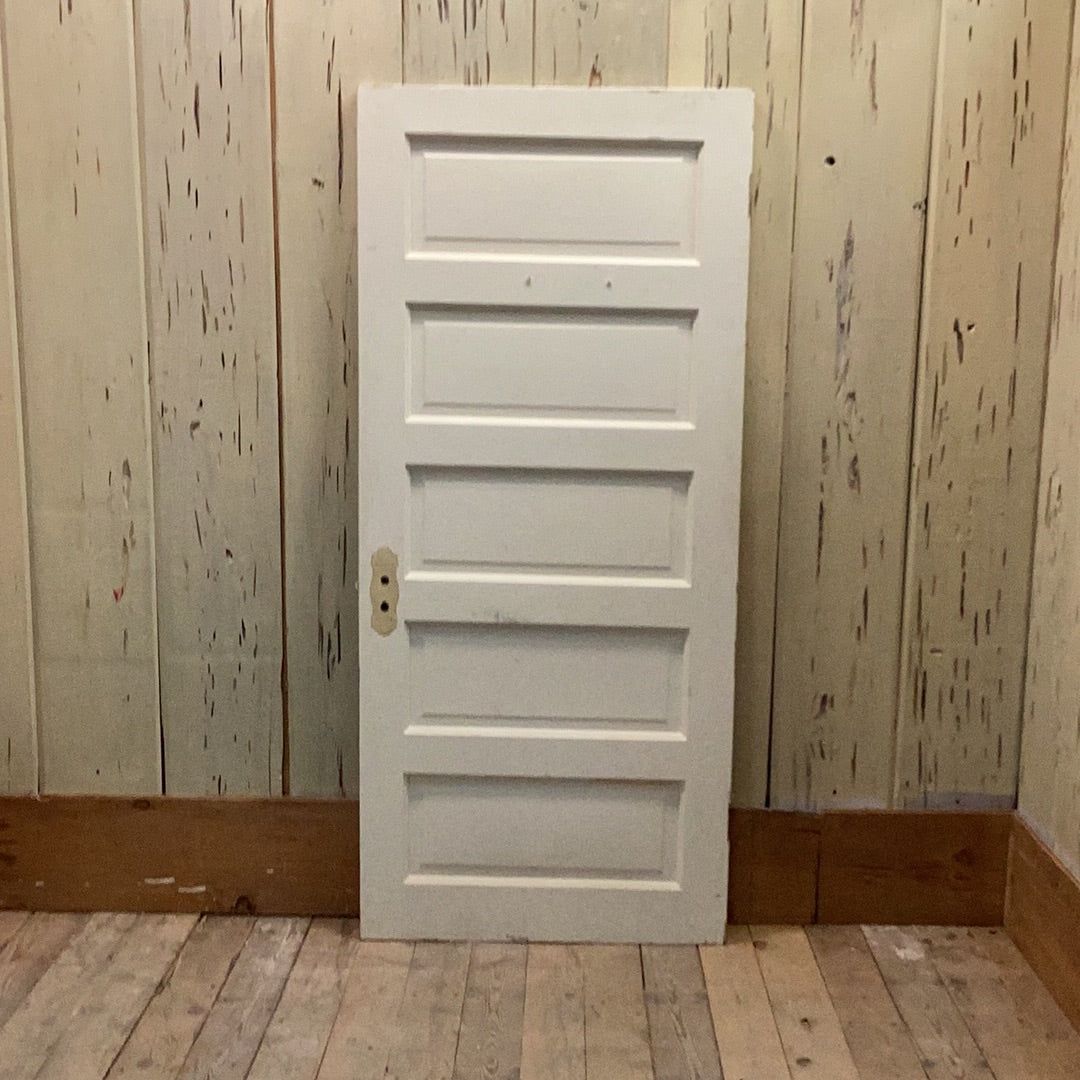 Five Panel Interior Door With Mortise