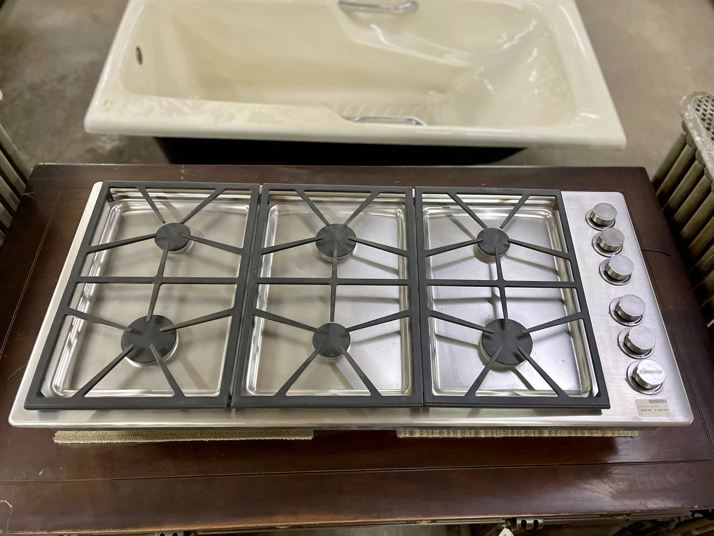 Dacor Gas Cooktop