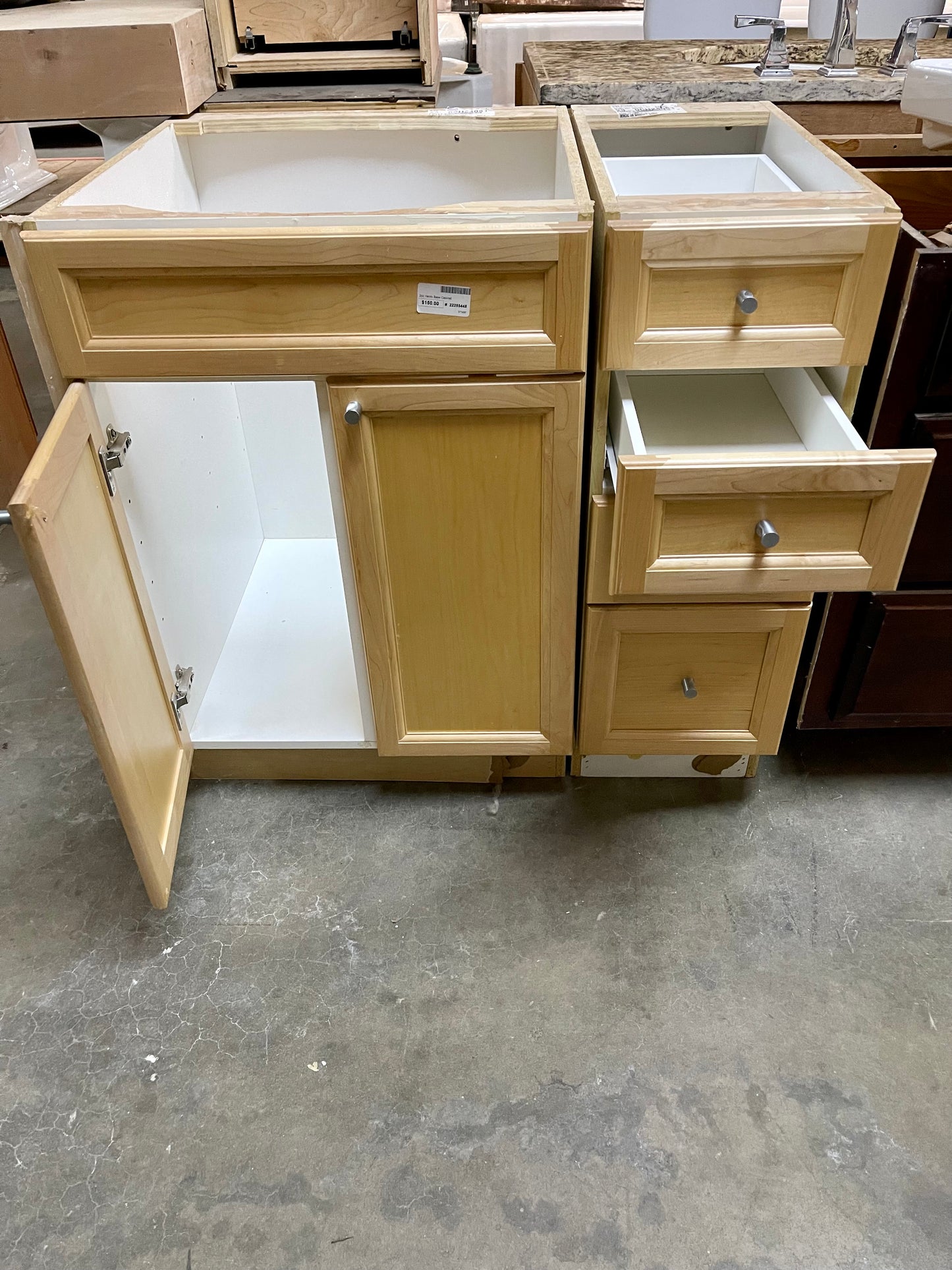 Vanity Base Cabinet Set