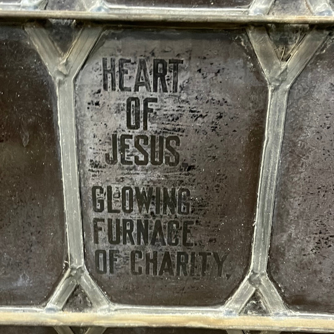 Arched Top Stained Glass Church Window