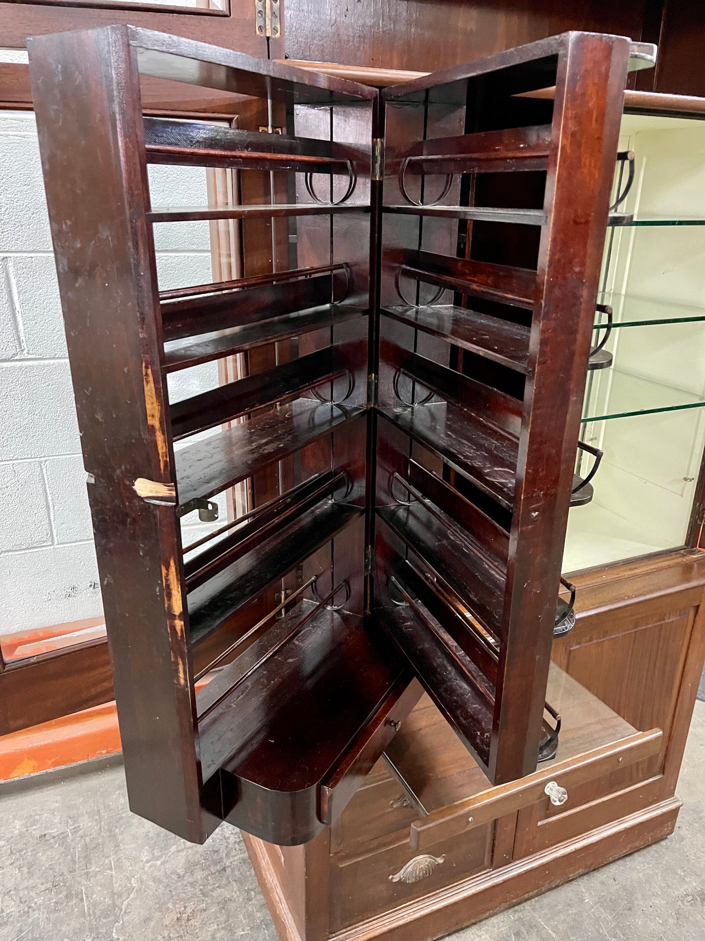 Early 1900s Physicians Medical Cabinet